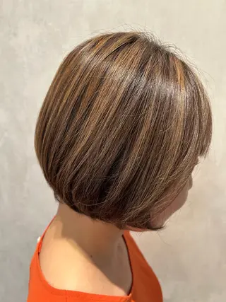 ショート KamiBito奈良生駒店所属・きむら はるみのヘアスタイル