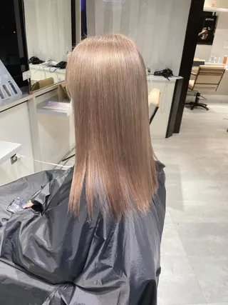 ミディアム 天王寺ハイトーン rinkaのヘアスタイル