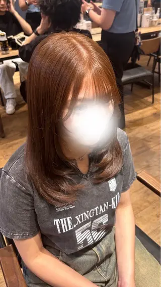 カラー 梅田美容室 hazumi⭐️のヘアスタイル