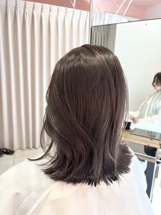 セミロング カラー reciel / rinaのヘアスタイル