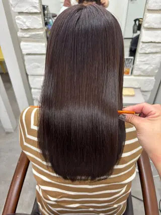 セミロング I see/天王寺/ 髪質改善/本田 唯のヘアスタイル