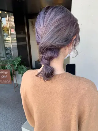 ヘアアレンジ ブリーチ/アレンジ 天満/chihiroのヘアスタイル