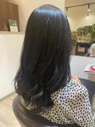 ロング 濱田 みくのヘアスタイル