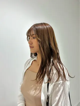 ロング 👔ボブ﹨髪質改善 ストレート🩳ももかのヘアスタイル
