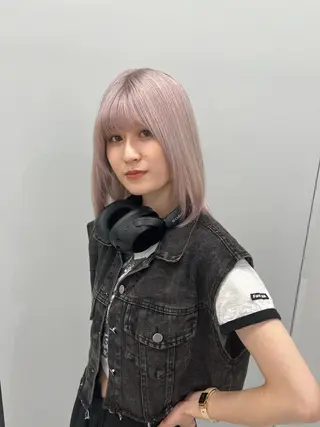 カラー ハイトーン職人 ♡中島凱人のヘアスタイル