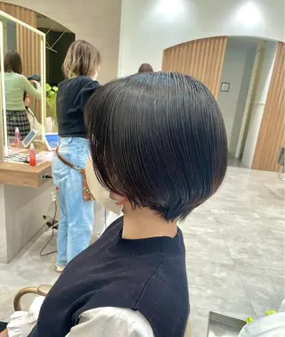 ショート 【透明感カラー🩶】 津田和希のヘアスタイル