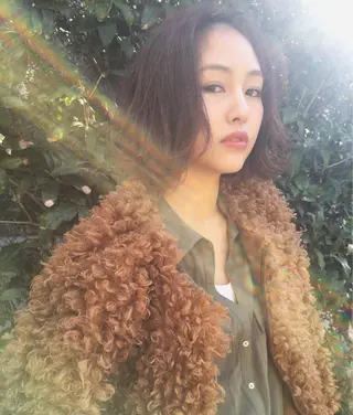 ミディアム ボブ/縮毛矯正 🌟梅田盛一🌟のヘアスタイル
