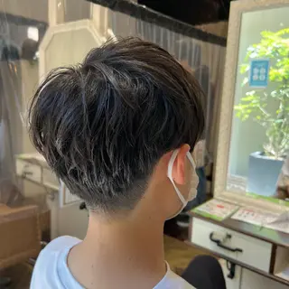 ショート メンズ 中村 玲美のヘアスタイル