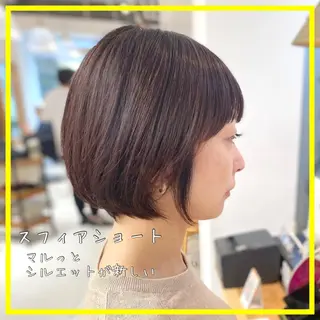 ショート カラー 平田 健一のヘアスタイル