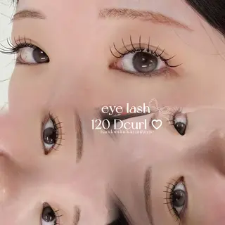 マツエク・マツパ Le'a first KANAMI🤎🎀のマツエク・マツパデザイン