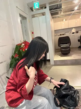 セミロング AI/韓国語対 応/韓国ヘア🇰🇷のヘアスタイル