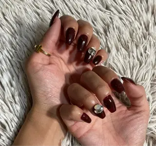 ミディアム ネイル ✴︎ Delightのネイルデザイン