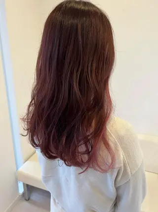 ロング 下岡 奈津美のヘアスタイル