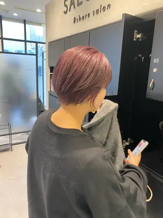 ショート カラー 吉武 茂暉のヘアスタイル