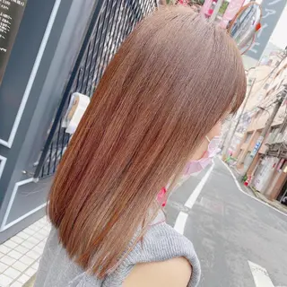 セミロング 髪質改善特化 安東駿介のヘアスタイル