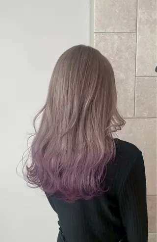 ロング ハイトーン・ブリーチ haruka  🎀のヘアスタイル