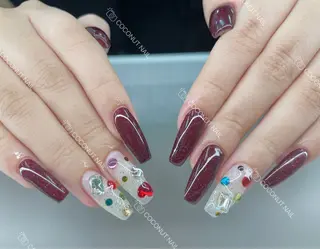 ネイル 神田 ココナッツのネイルデザイン