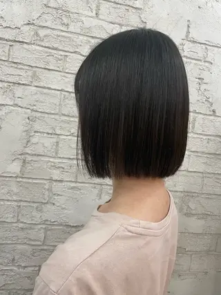 ミディアム ブリーチカラーボブ sayo🧸🤎のヘアスタイル