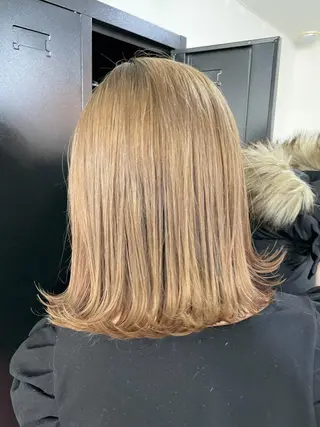 ショート カラー パーマ ヘアアレンジ メンズ キッズ ネイル マツエク・マツパ カラー特化サロン Eir心斎橋のヘアスタイル
