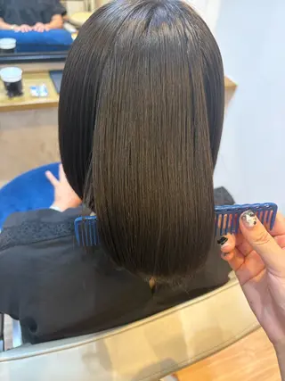 ミディアム 韓国ヘアー🇰🇷 MIWAのヘアスタイル