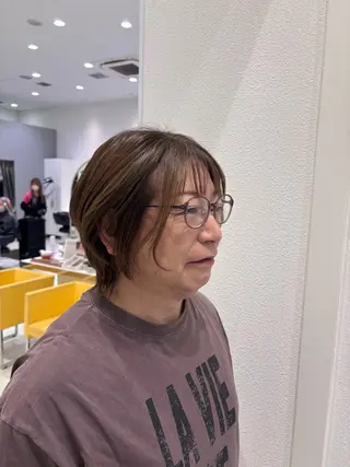 ショート カラー 🩶米澤 美月🩶のヘアスタイル