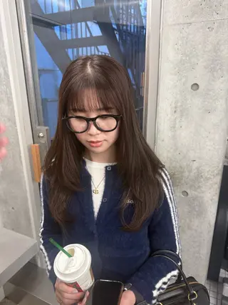 ロング カラー 誰より丁寧なカット/ 小林輝/レイヤーのヘアスタイル