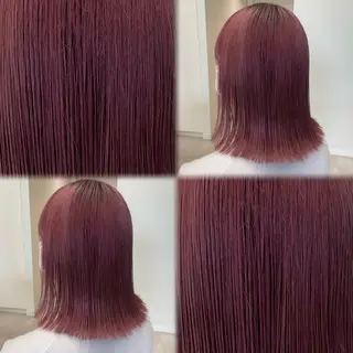 ミディアム suzuna/暖色 カラー💞/スパのヘアスタイル