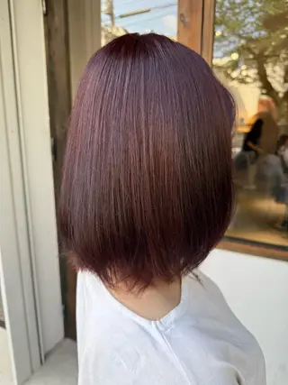 ミディアム カラー 森岡 涼汰のヘアスタイル