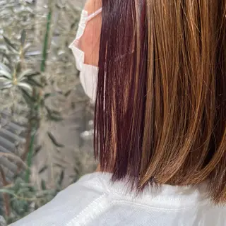 ショート カラー ヘアアレンジ 小白井 由美のヘアスタイル