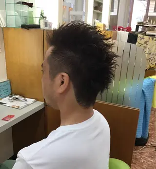 ショート メンズ 大井 崚聖のヘアスタイル