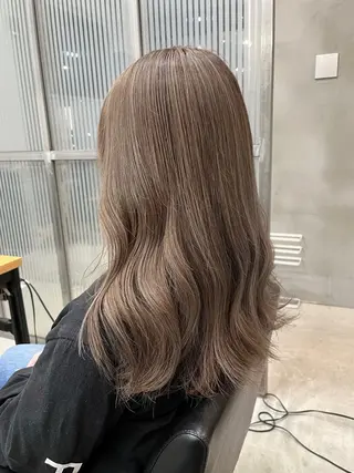 セミロング カラー 🫧透明感カラー🫧 OIKAWAのヘアスタイル