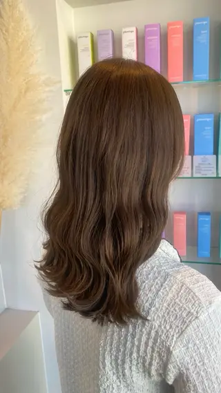 ロング カラー aimee 北垣 愛夏のヘアスタイル