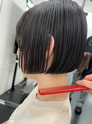 ショート 似合わせパーマ/ 山本銀次郎のヘアスタイル