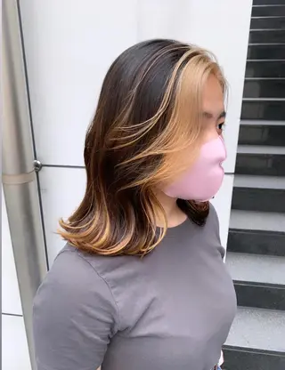 セミロング カラー 💘大人可愛く💘 Natsuki❥❥❥のヘアスタイル