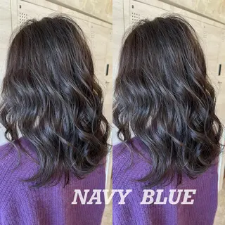 ミディアム カラー 佐々木 裕一のヘアスタイル