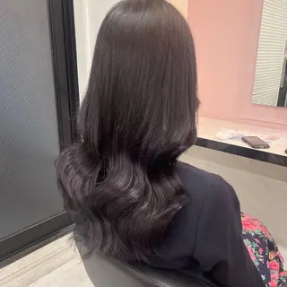 ロング カラー ヘアアレンジ 💖艶と似合わせ💖 カラーカット💖のヘアスタイル