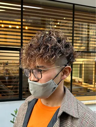 ショート カラー パーマ 新宿御苑前/新宿 Ryuseiのヘアスタイル
