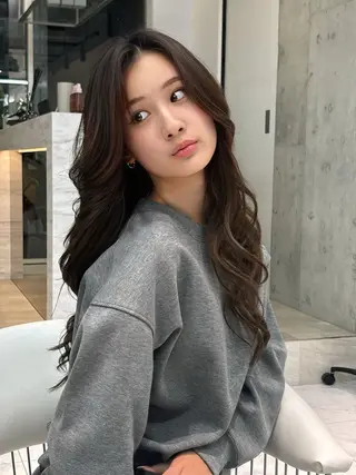 ロング カラー 北九州①の艶髪師♥️ ♣️♦️♠️翔大のヘアスタイル