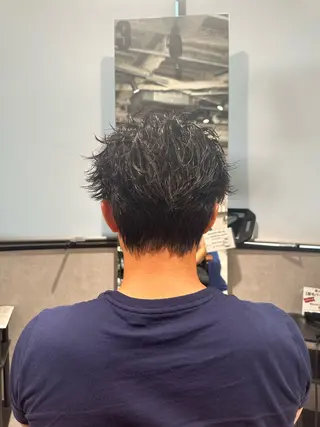 ショート ヘアアレンジ メンズ メンズヘア静岡 ✂︎Ryuheiのヘアスタイル