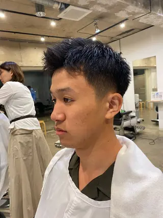 ショート メンズ 💈メンズカット 中野💈志賀 隼樹のヘアスタイル