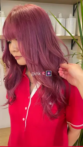 ロング 🌿miu /目黒区 / 透明感カラー🌿のヘアスタイル