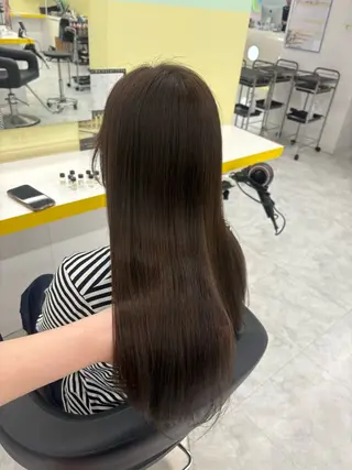 ロング カラー ベージュ×レイヤー 🤎横浜/miu🤎のヘアスタイル