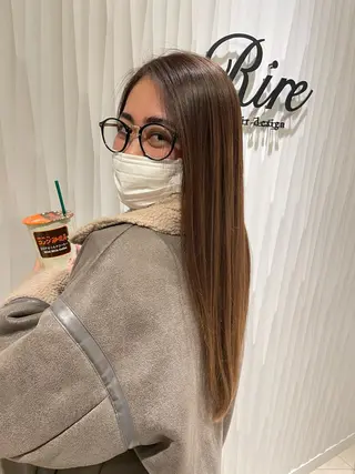 ロング 小林 伯熙のヘアスタイル