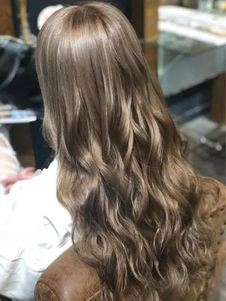 ロング 西村 雄二/エクステのヘアスタイル