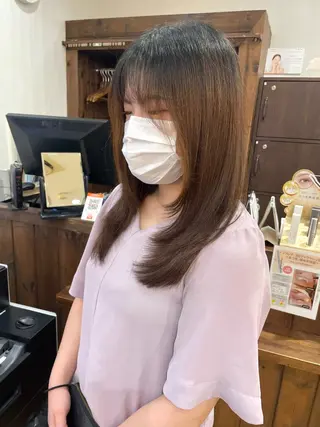 ロング 💖ダブルカラー/ ヘアセット/晴香💖のヘアスタイル