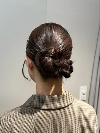 ヘアアレンジ 💎Code.💎 risa🪄のマツエク・マツパデザイン