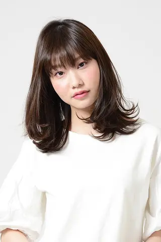 カラー 高岡 杏実のヘアスタイル