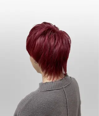 ショート カラー メンズ 森田 一輝のヘアスタイル