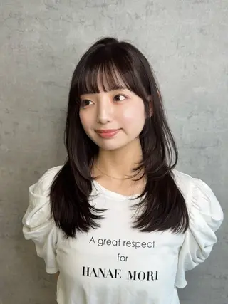 ミディアム トレンド韓国ヘア 🇰🇷のんのヘアスタイル