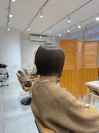 ショート カラー 🌱加藤　胡太郎 /艶髪ストレート🌱のヘアスタイル